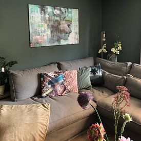 Customer photo: Angie green by Atelier Paint-Ing, on canvas