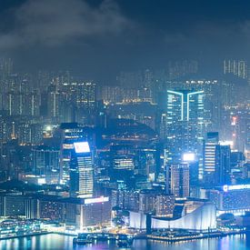 Skyline von Hongkong von Shanti Hesse