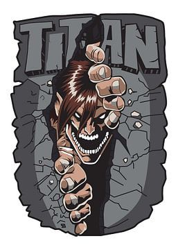 Titan aanvallen van Anime Vintage