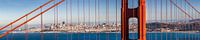 Golden Gate Bridge – Extremes Panorama von Melanie Viola Miniaturansicht