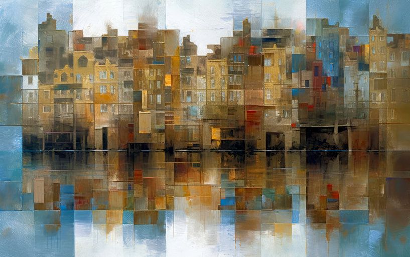 Amsterdam Schilderij van Preet Lambon