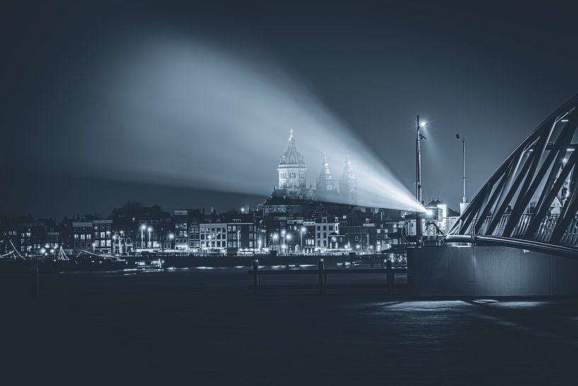 Amsterdam skyline by Debby de Graaff