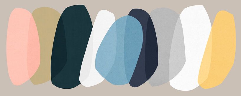 Geometrisch und bunt D von Vitor Costa