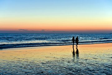 Romantic sunset in Novo Sancti Petri by Silva Wischeropp