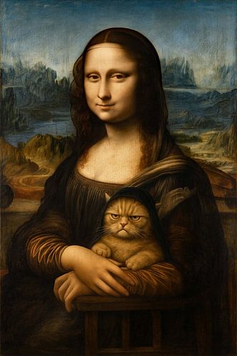 La Gioconda e il Gatto Grumpy