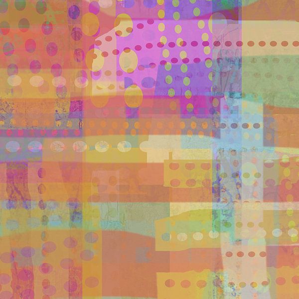 Muster Warme Farben von Claudia Gründler