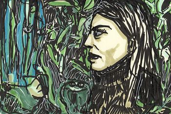 Dans la jungle sombre, les plantes ont des yeux