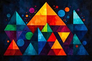 Abstracte driehoeken en cirkels