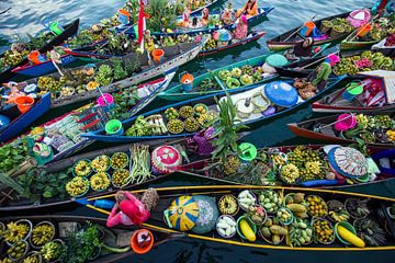 Banjarmasin Floating Market, Fauzan Maududdin by 1x