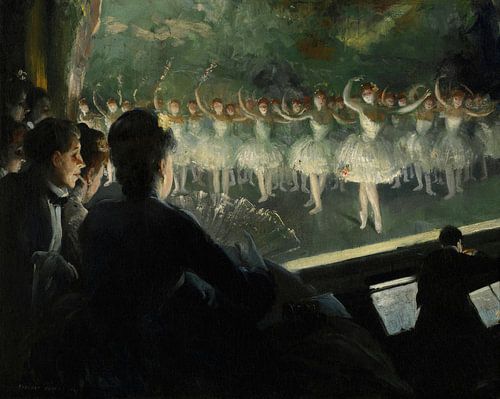 Het witte ballet, Everett Shinn....