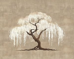 Weeping Willow Gemälde | Weeping Textur