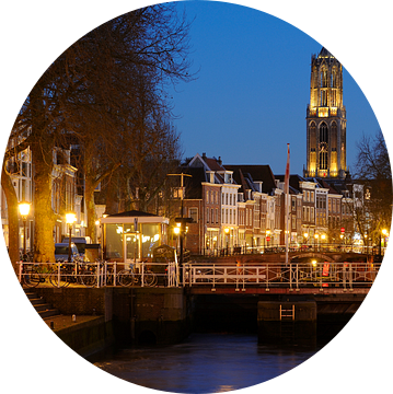 Weerdsluis, Oudegracht en Domtoren in Utrecht