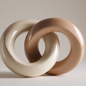 Verbundene Ringe Verbundenheit Dualität Panorama von TheXclusive Art