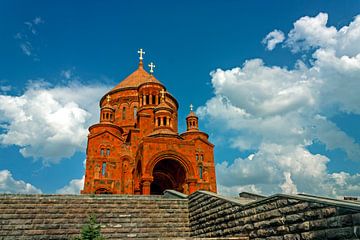 Surp Hovhannes kerk van Abovyan. van Mikhail Pogosov