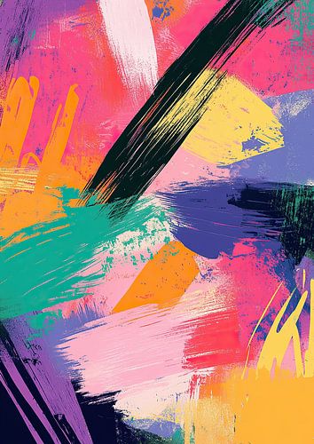 Storm in het kleurenveld