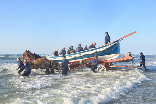 Ruderrettungsboot von Terschelling von Rinnie Wijnstra (FotoAmeland )