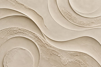 Gentle ripples in the sand