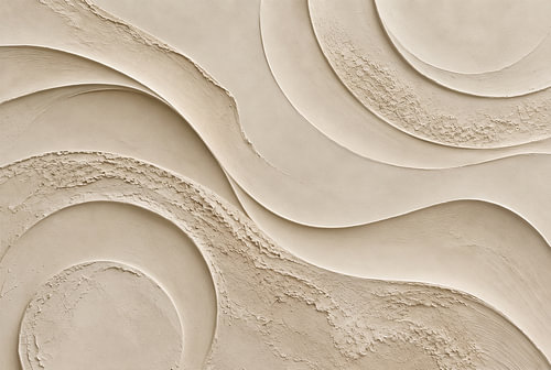 Sanfte Strömungen im Sand