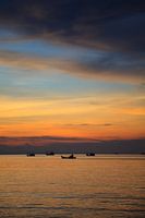 Sunset in Thailand.