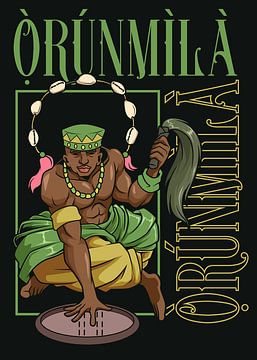 Orunmila - Orisha of wisdom and divination by Pixelbull Design