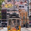 Bunte Tram in Lissabon von Jens Seßler