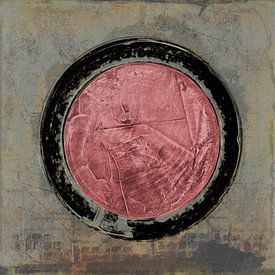 cirkel rood van Pieter Hogenbirk
