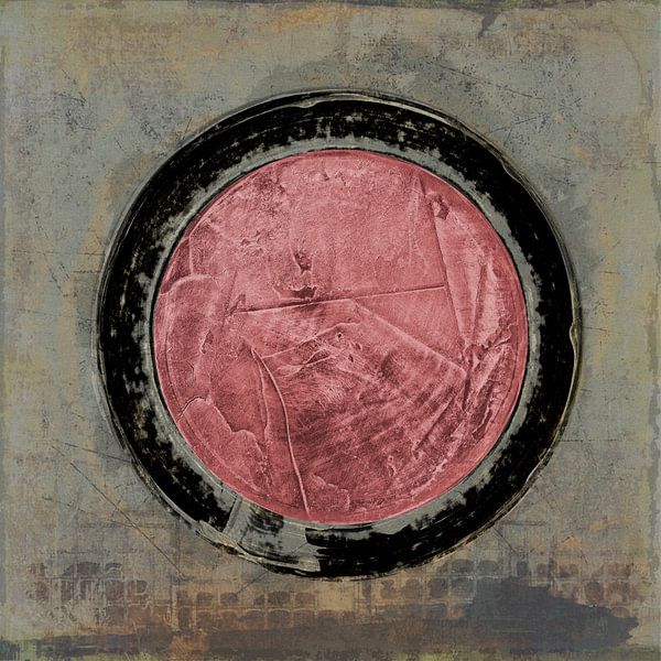 circle red by Pieter Hogenbirk