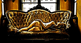 Träumerei im Chaiselongue von Alberé de Ville