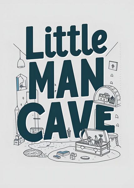 Little Man Cave - Kinderzimmer von Andreas Magnusson