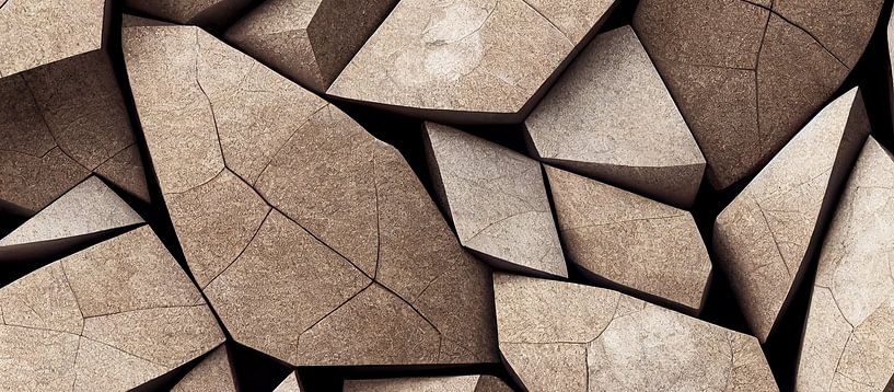 abstraktes geometrisches Origami-Hintergrund Illustration von Animaflora PicsStock