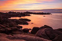 Atlantic Ocean coast in Brittany, France