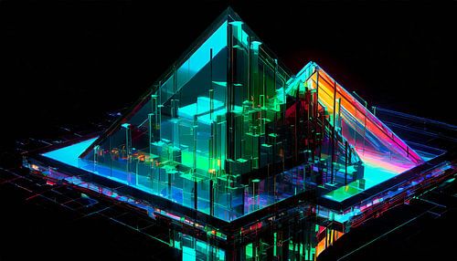 Design en kunst met kleuren