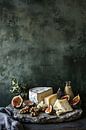 Luxury cheese board with figs by Imperial Art House thumbnail