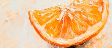 Sappig oranje - levendige kleuren van Poster Art Shop