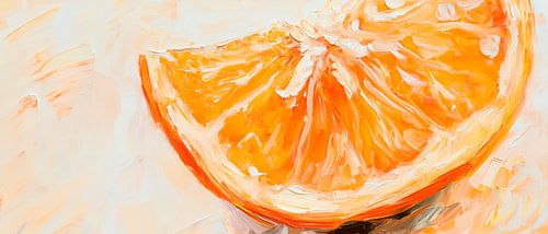 Orange juteuse - Des couleurs vives
