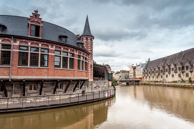The Old Fish Market at the Lieve by Marcel Derweduwen