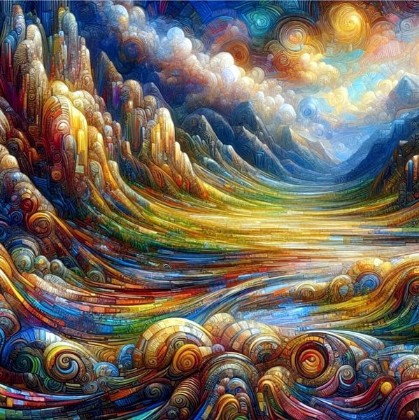 Africa's Great Rift 2 by Yvonne van Huizen