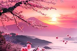 schilderachig Japan landschap