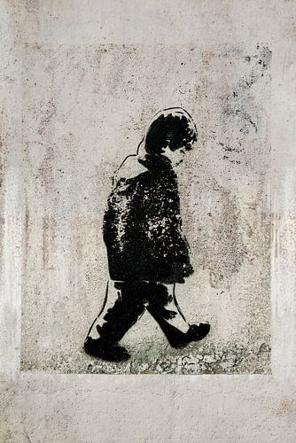 Graffiti Boy. Urban. Wabi-Sabi.