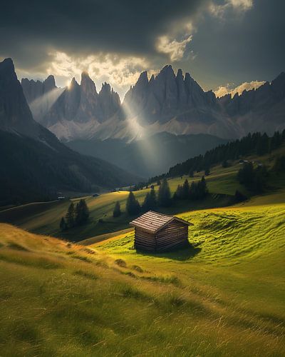 Dolomites: Summit at dawn