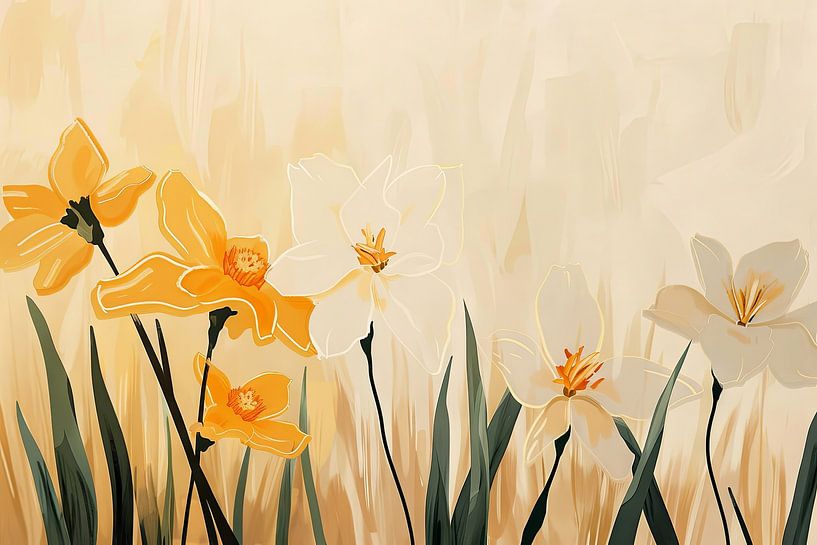 Flowers by Poster Art Shop