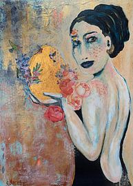 Golden egg by Caroline Jacobs