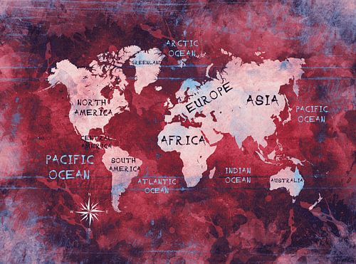 Wereldkaart 7 #kaart #wereldkaart