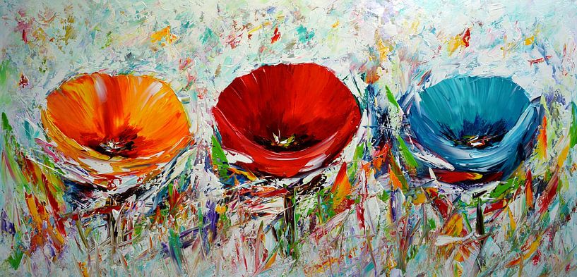 Flowers by Gena Theheartofart