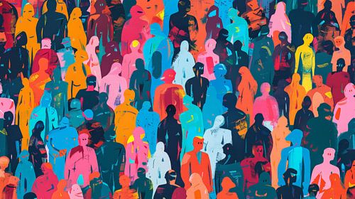 Unterschiedliche ethnische Hintergründe und Kulturen