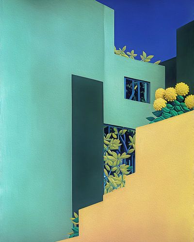 La maison vert menthe