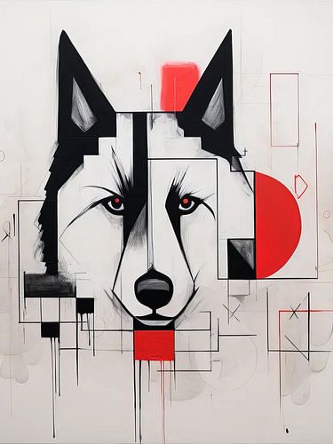 Wolf Stijl Abstract