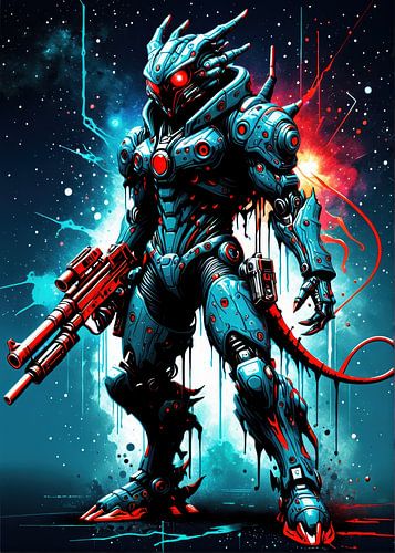 Cyber Abyss Predator Neo-Hunter: Titaan van de leegte