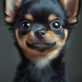 chihuahua puppies poseren van Egon Zitter