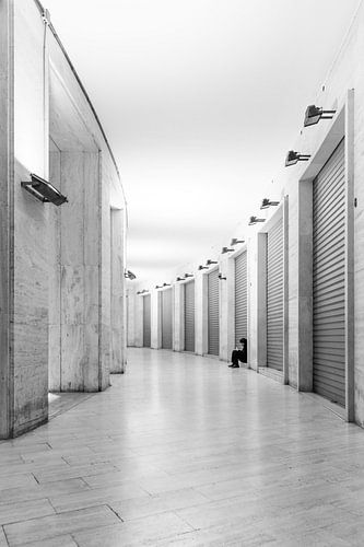 Mann in Lecce, Italien von Jeroen Middelbeek